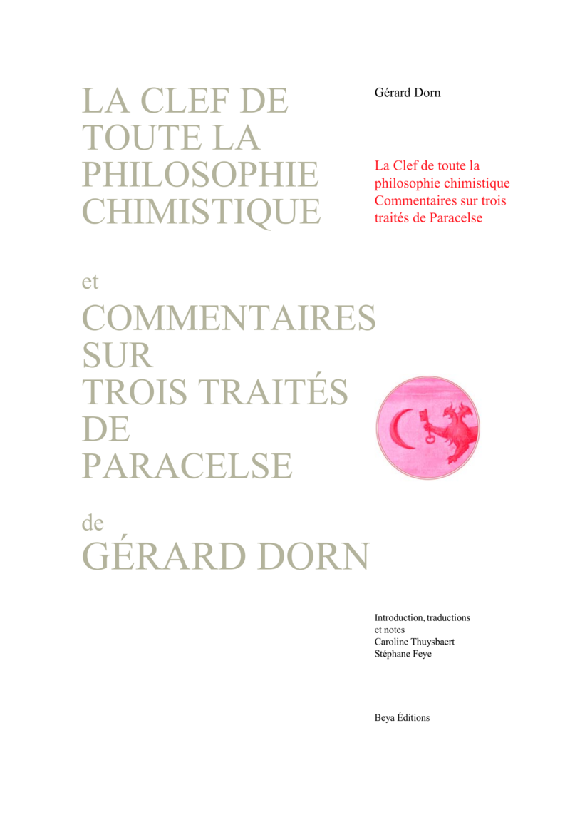 La Clef de toute la philosophie chimistique